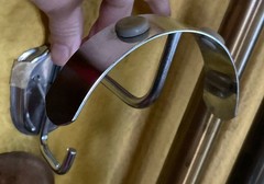 Vtg Knape & Vogt – Unique Chrome Wall Mount Robe Coat Clothing Hanger Hook New