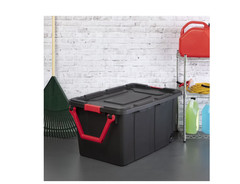 Sterilite Extra-Large Wheeled Industrial Storage Bin, 40 Gallon 2 Pack