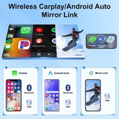 2G+32G 7in Touchscreen Car Stereo Dodge Charger 08-10 WiFi CarPlay Android Auto
