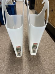 2 Rubbermaid Wrap N Craft Gift Bag Tote Organizer Holder 40 Gift Bags USA Made