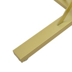 Floor-Standing Display Clothes Shelf Adjust Gold Rotatable Round Garment Rack US