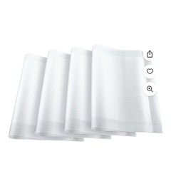 8 Pack Refrigerator Liners Waterproof Washable EVA Shelf Mats 17.7 x 12 Clear