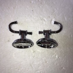 Ikea Balungen Chrome-Plated Hook 2-Pack Bathroom Accessory 702.930.28 @C