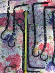 FiveHooks.14 Inches LongTwo..4 Long Eye Hooks 11 Inches Long All New ..Hot 🔥…