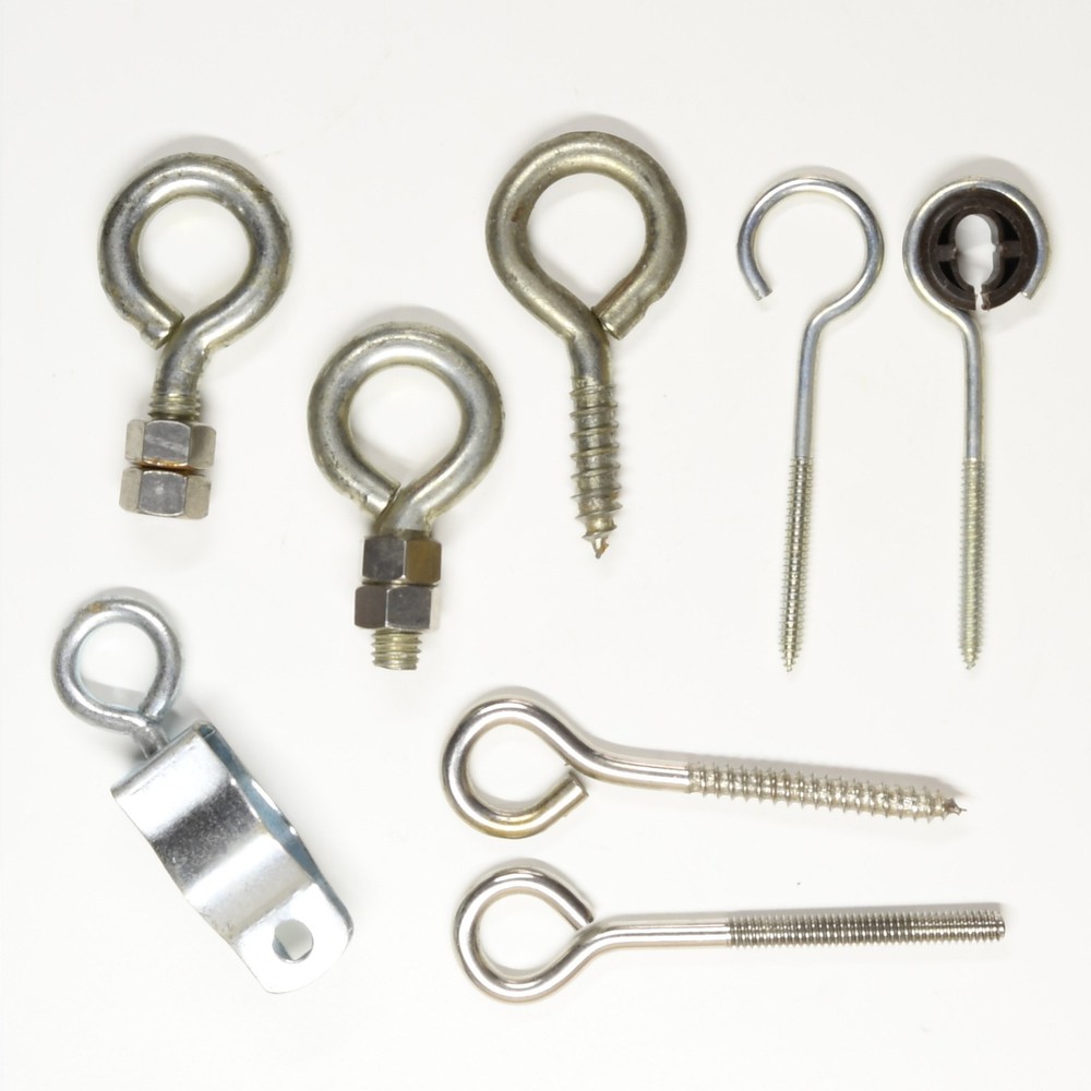 Assorted eye hooks 1.5 – 4.0in