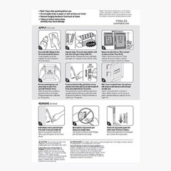 3M Command Picture Hanging Strips 34 Pairs 68 Large Strips Hold 16 lbs