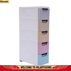 Plastic Drawers Dresser with 5 Drawers Tower Closet Storage Organizer Cabinet