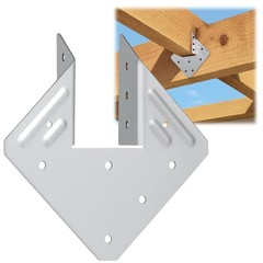 20 Pcs Hurricane Ties Clips,18Gauge Joist Hangers, Roof Brackets Fit 2X Truss…
