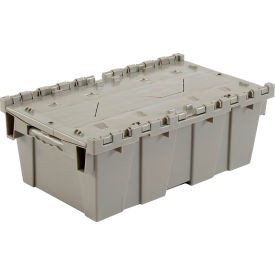 Industrial Plastic Attached Lid Shipping & Storage Container GLO-DC19117G