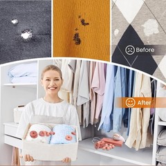 Fresh Cedar Blocks & Sachets Pack for Ultimate Closet Organization – 40 Count