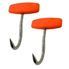 T-Handle Meat Boning Hook | Stainless Steel Butcher Hook for Meat Handling & …