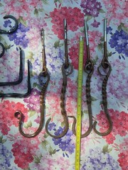 FiveHooks.14 Inches LongTwo..4 Long Eye Hooks 11 Inches Long All New ..Hot 🔥…