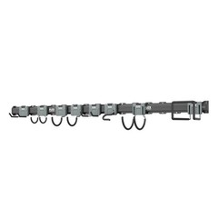 Flex FSM1502-10 TRACK-LOCK 32 in Wall Storage Starter Set w/ Hooks 10pc