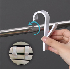 2pcs Radiator Hooks: Multi-Purpose ABS Hangers for Towels, Coats & Scarves – NEW