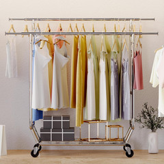 Clothes Rack Heavy Duty Clothing Rack Load 650 LBS Collapsible Garment Rack with
