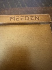 Meeden 6-Drawer Art Supply Storage Box in Walnut