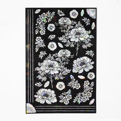 DAISO Traditional Mother-of-Pearl Sticker + 1 Drawer Chest Set DIY Stackable