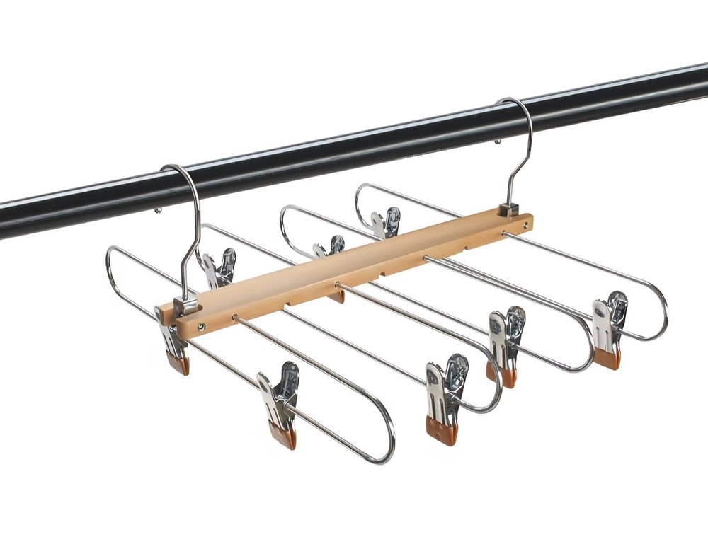 2- Pack- USTECH 6-in-1 Multi-Tier Closet Organizer Heavy-Duty Space Saver Hanger