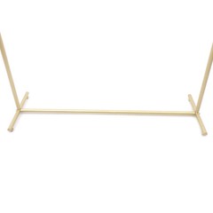 47.2*59in Clothes Rack Golden Garment Display Stand Clothing Storage Rack