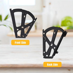 Shoe Cabinet Hinge, 2 Layers Shoe Cabinet Flip Frame Shoe Rack Hinges Flip Drawe