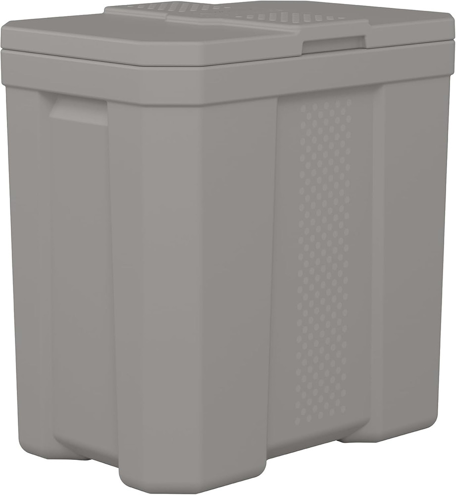 28 Gallon Heavy Duty Storage Box for Salt, Sand, Dirt & Outdoor Supplies