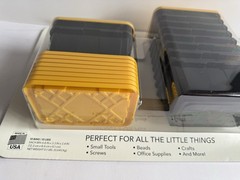 GreenMade Mini Storage Bins 10-pack Stackable Organizer Small Parts Tool Craft