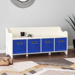 Fabric Cloth Storage Bins,Fabric Cube Bins Organizer with Dual Handles Foldab…