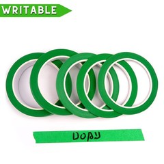 5 Rolls Pinstripe Tape – Masking Tape 1/16″, 1/8″, 1/4″, 1/2″, 3/4″ – Thin Pa…