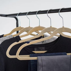 Black Metal Garment Clothes Rack 25 In. W X 59 In. H