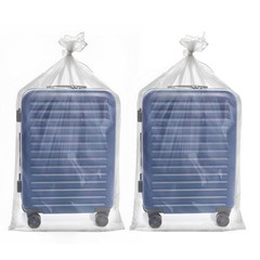 Besti Large Clear Plastic Bags – 10-Pcs 32×48-inch Extra Large Storage Bags –…
