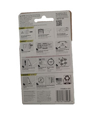 3M Command Strips – Large Picture 15lb Black – 5 boxes, 12 pairs per box