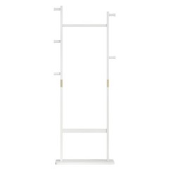 71″Coat Racks solid wood hanger Solid environmental protection easy to assembleW