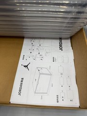US SELLER -NIKE Black Plastic Shoe Box One Piece exclusively in Asia