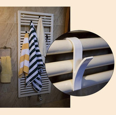 2pcs Radiator Hooks: Multi-Purpose ABS Hangers for Towels, Coats & Scarves – NEW