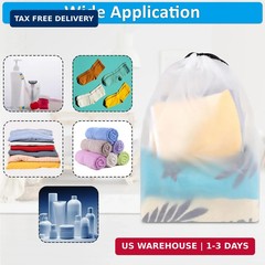 COIDEA, Waterproof Travel Drawstring Shoe Bags for Packing, Storage, Travel Esse