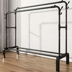 Garment Rack Metal Heavy Duty Closet Organizer Clothes Hanger Shoes Shelves