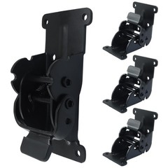 4 PCS 180 Degree SelfLocking Folding Hinges Brackets Adjustable Table Bed Leg
