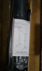 Garmet Rack On Wheels 33-50 In L x 17.25 W X 44-66 In H. Made By Honey Can Do