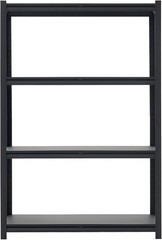 Storage Shelves, 4-Tier Adjustable, 2400 lbs Capacity, Heavy Duty Garage Stor…