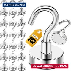 DIYMAG Magnetic Hooks, 30lbs+ Magnet Hook 2026 Cruise Cabin Ship Essentials Heav