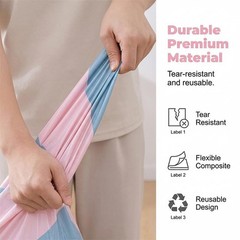 Large Capacity Vacuum Storage Bags No Pump Space Saver Compression Bags for Clot