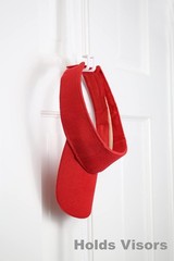 Contemporary Cap Rack FAV | Over Door Organizer for 40 Caps – Secure & Stylish
