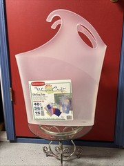 Rubbermaid Wrap N Craft Gift Bag Hanging Tote Organizer Holder Crafts Storage