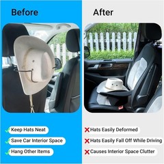 Yuoyar Cowboy Hat Holder for Truck SUV Car – Car hat Holder for Truck to Main…