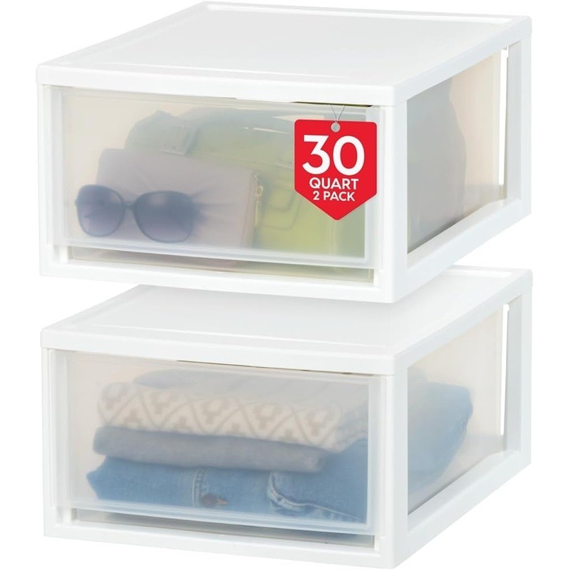 Stackable Storage Drawer Organizer Craft Supplies Snacks Vitamins Medicine New