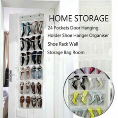 Over The Door Shoe Organizer Rack Hanging Storage Holder Hanger Bag Closet