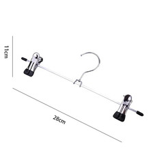 10pcs Anti-Slip Multi-Purpose Pants & Skirt Hangers for Clothes Drying – NEW