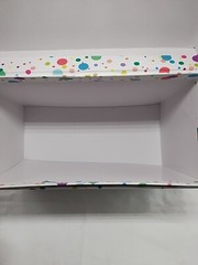 C.R. Gibson Polka Dot Storage Container Box 9 1/2″ X 4 1/2″ X 7″