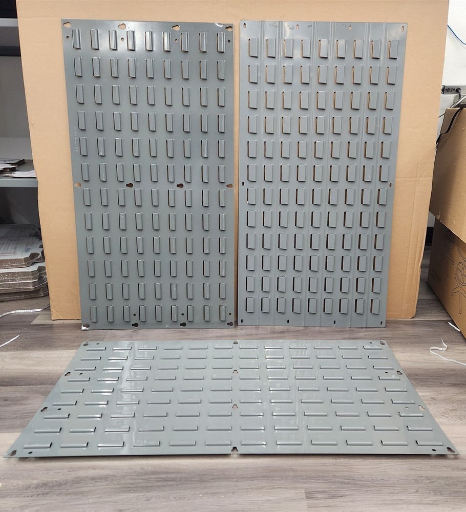 ⭐️⭐️⭐️⭐️⭐️ **Lot of 3** Stackable Bin Organizer Single Sided Panels 35.75″x19″