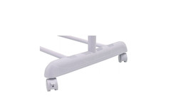 Adjustable Rolling Garment Rack Metal Clothes Hanging Rack with Wheels